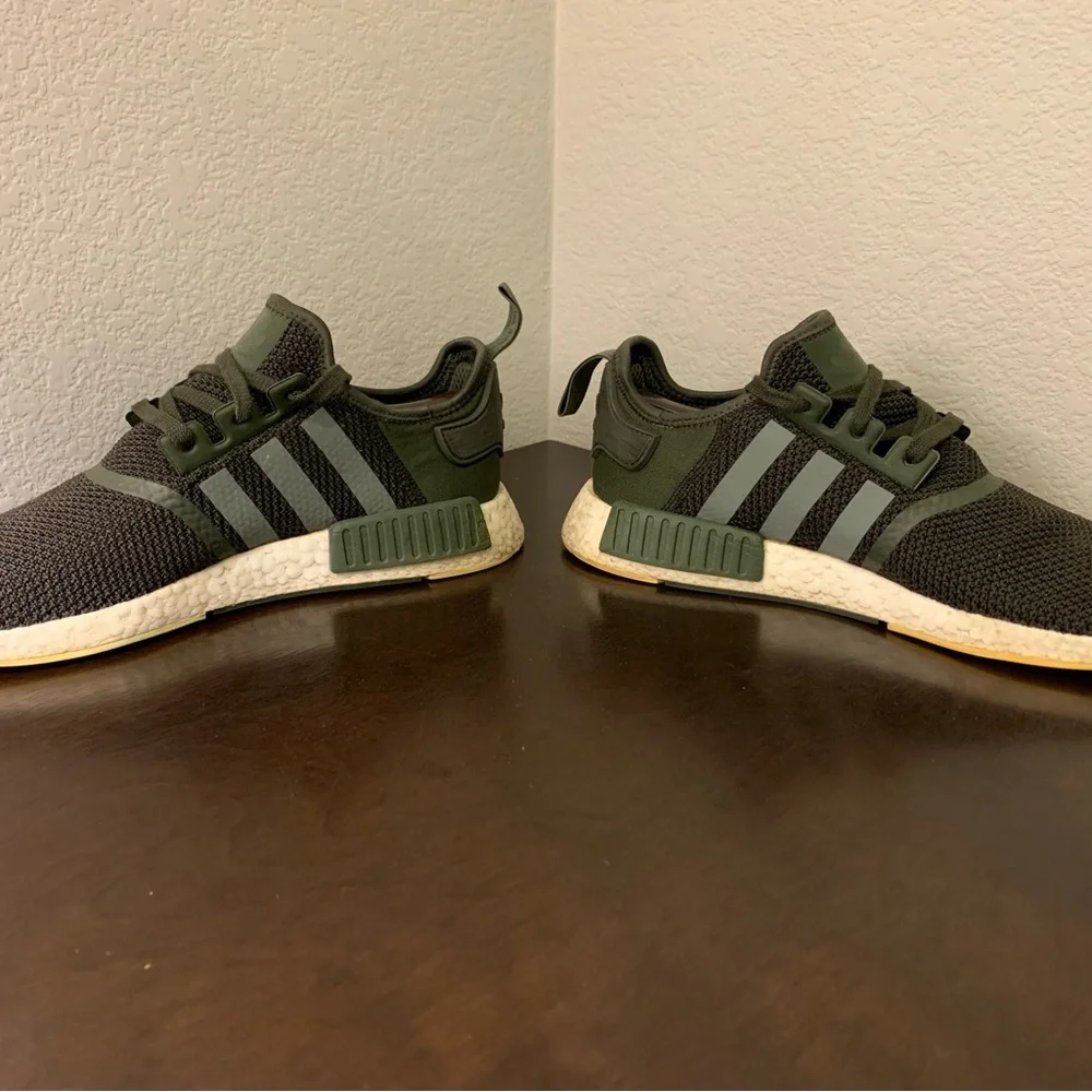 Adidas Boost NMD R1 Night Cargo sneakers green Shoes Athletic Men's Size 11.5